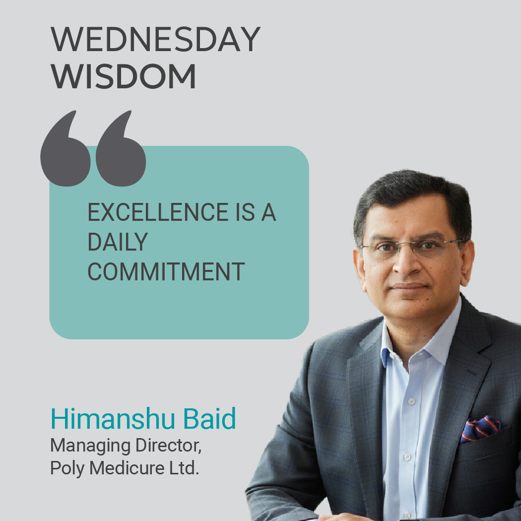 Polymedicure's tweet image. #wednesdaywisdom
"Excellence is a daily commitment"

#success #successquotes #leadershipquotes #learnings