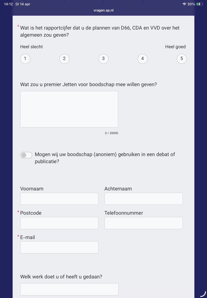 Hebben jullie ook een mening over de afbraak van de sociale zekerheid door kabinet Jetten? En heb je dit formulier al ingevuld? Doen! Weet niet of het mag van de SP, maar heb screenshots gemaakt. Dat verlaagt misschien de drempel. De link naar het formulier staat in onderstaande