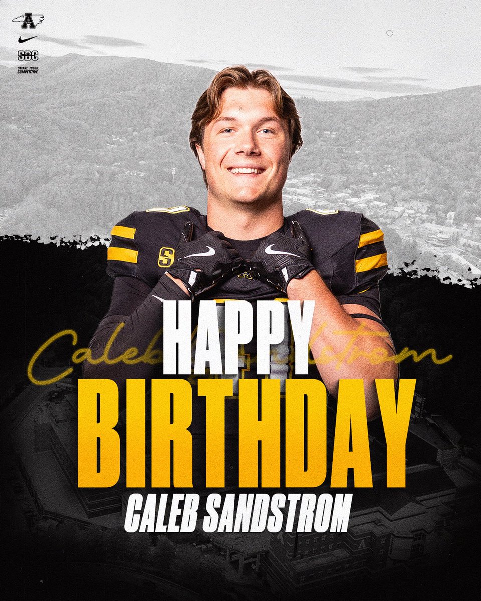 Dowell_Loggains's tweet photo. Happy Birthday to Mountaineer, Caleb Sandstrom! https://t.co/EjIpFjxw0f