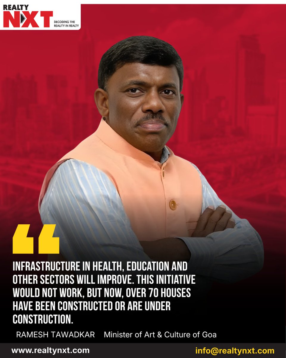 RealtyNXT's tweet image. #News | ₹1,376Cr NH-66 (22.1km) to cut Margao–Canacona by 20–30 mins; 70+ Shram Dham homes; 2009 school gets 1,000sqm land.

#RealtyNXT #GoaDevelopment #NH66 #InfrastructureIndia #Canacona #Margao #RealEstateIndia #HighwayProject