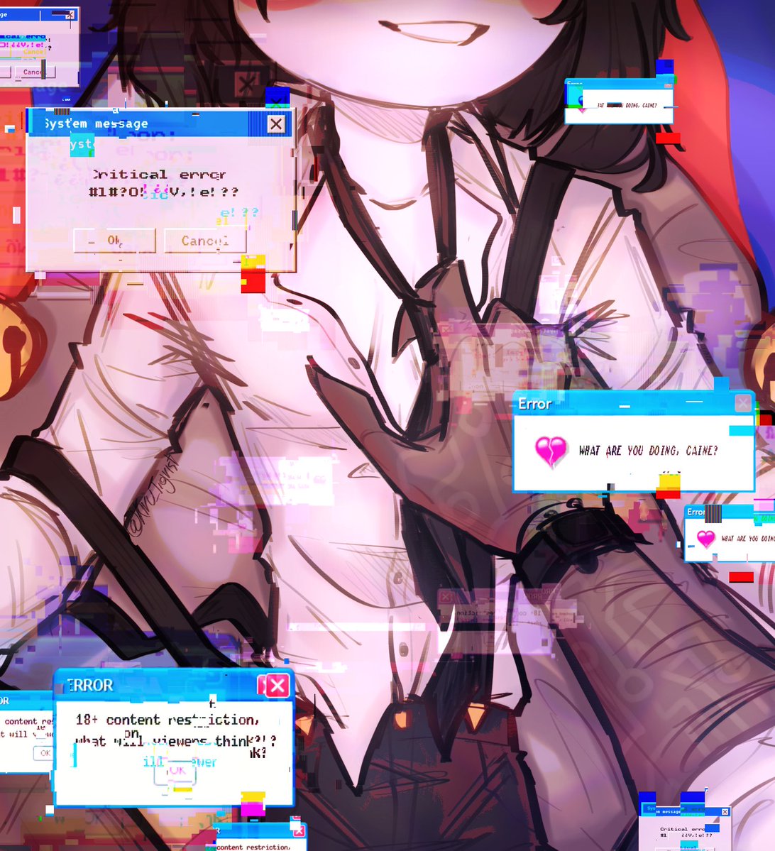 Kiru_Tigrist's tweet image. Maybe I should post this not as a quote too, just in case 

#showtime #tadc #theamazingdigitalcircus #caine #pomni