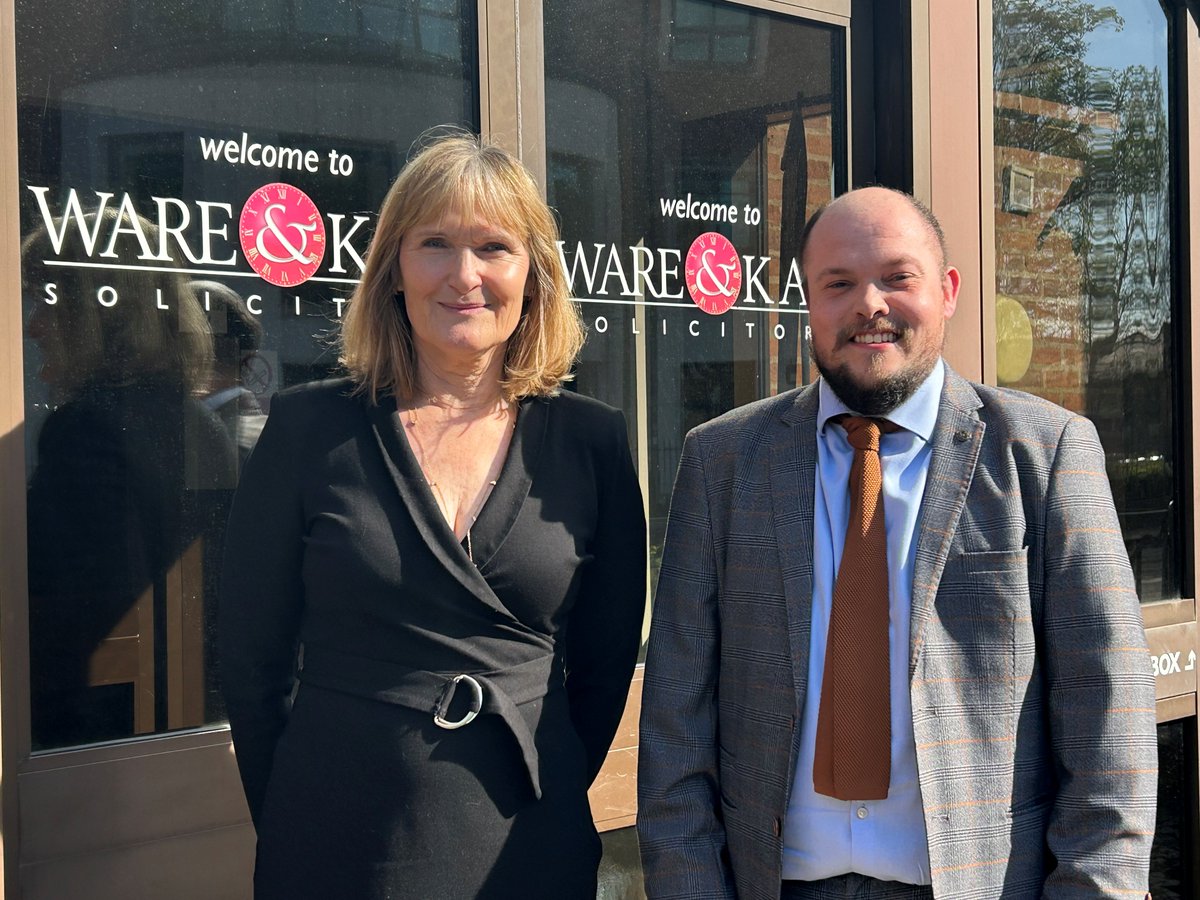 WareandKay's tweet image. We are pleased to welcome to Ryan Butcher, who has joined Ware &amp;amp; Kay Solicitors as a Paralegal in our Litigation &amp;amp; Dispute Resolution team

Click on the link below 
warekay.co.uk/news/firm-upda…

#Welcome #TeamGrowth #LitigationLaw #Newappointment #LitigationandDispute #Legaladvice