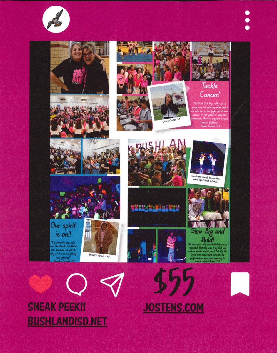 BushlandJH's tweet photo. Unsure if you have already purchased a yearbook?  Sign into Jostens or https://t.co/3f4edMKuLM to locate your purchase.  
@Jostens
#aprilweek1
16140 https://t.co/lLokgeXiMD