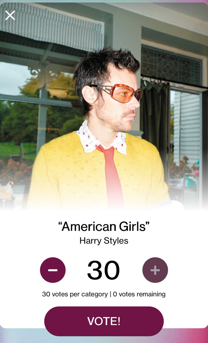 stylezpromo's tweet photo. 🚨You can also vote 30x per day, per category on #AMAs website! Let’s go Harries!!

Link
https://t.co/aPdONCV4y2 https://t.co/ZHuFvV6O7k