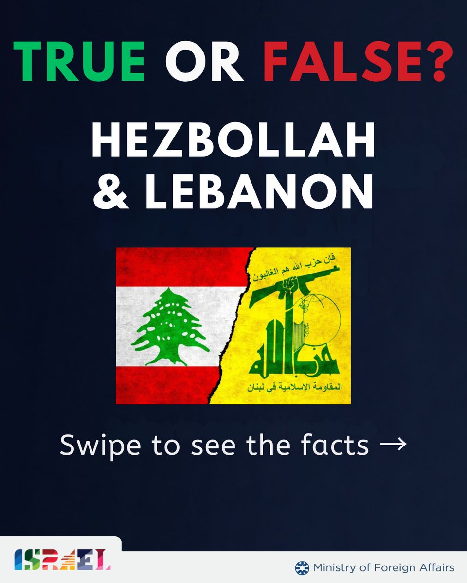 Israel Foreign Ministry tweet media