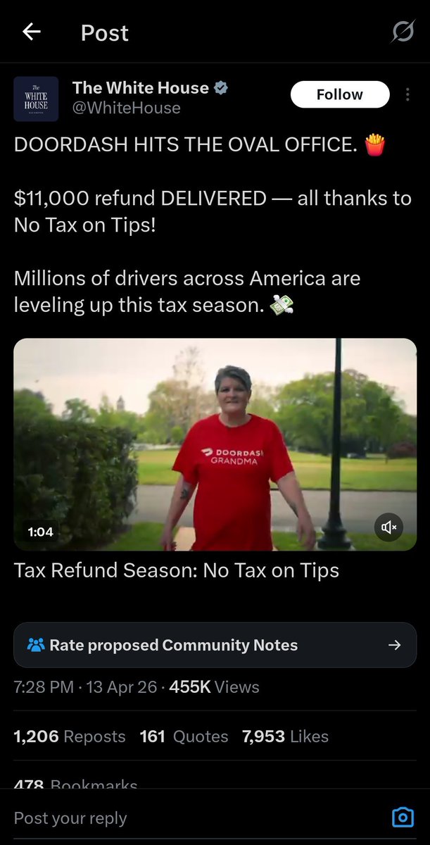 Fly_Sistah's tweet image. This is a ridiculous lie. She made $11,000 in tips &amp;amp; didn't get an $11,000 refund. Sharon Simmons lives in Arkansas. No tax on tips is capped at $25,000 cap per couple. She didn't mention a refund amount &amp;amp; estimated $3k - $4k apparently because she hasn't filed taxes yet on $22K