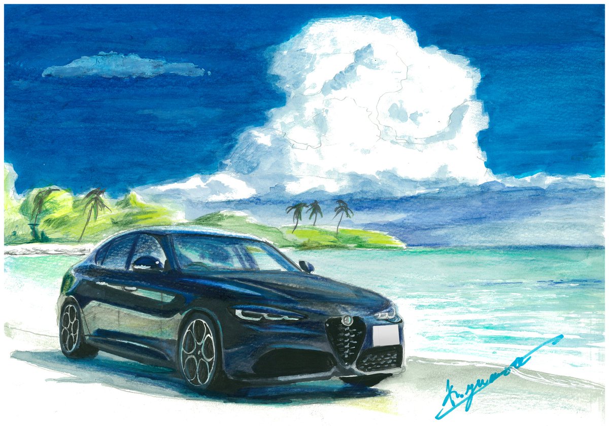 K.Yuasa 【愛車イラスト依頼5千円～！】 tweet media