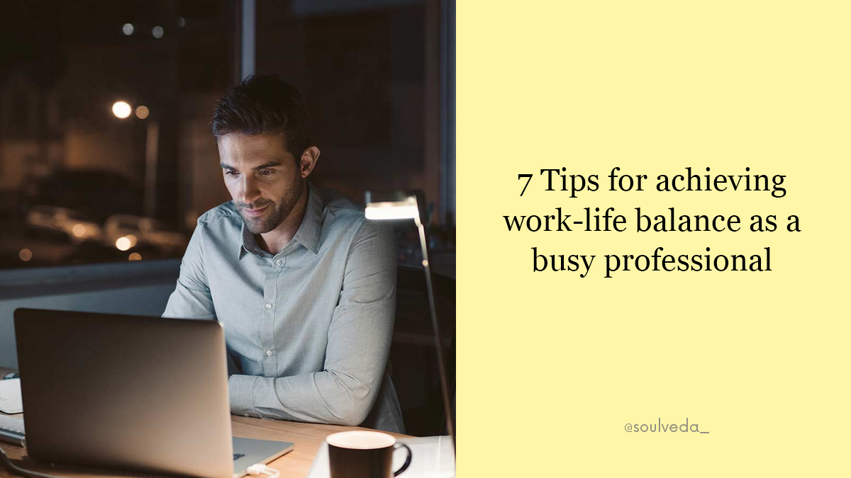 soulveda's tweet image. Feeling like work-life balance is out of reach? It doesn’t have to be! Discover these five tips to prioritize your wellbeing and reclaim your time outside of work. 
#Thread #WorkLifeBalance #WellbeingTips  #HealthyHabits #SelfCareSeptember #MindfulLiving #ProductivityBoost