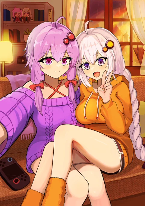 #凍結祭りでフォロワー減ったから自己紹介して逆に増やす ゆかりとあかりはかわいい(他己紹介)