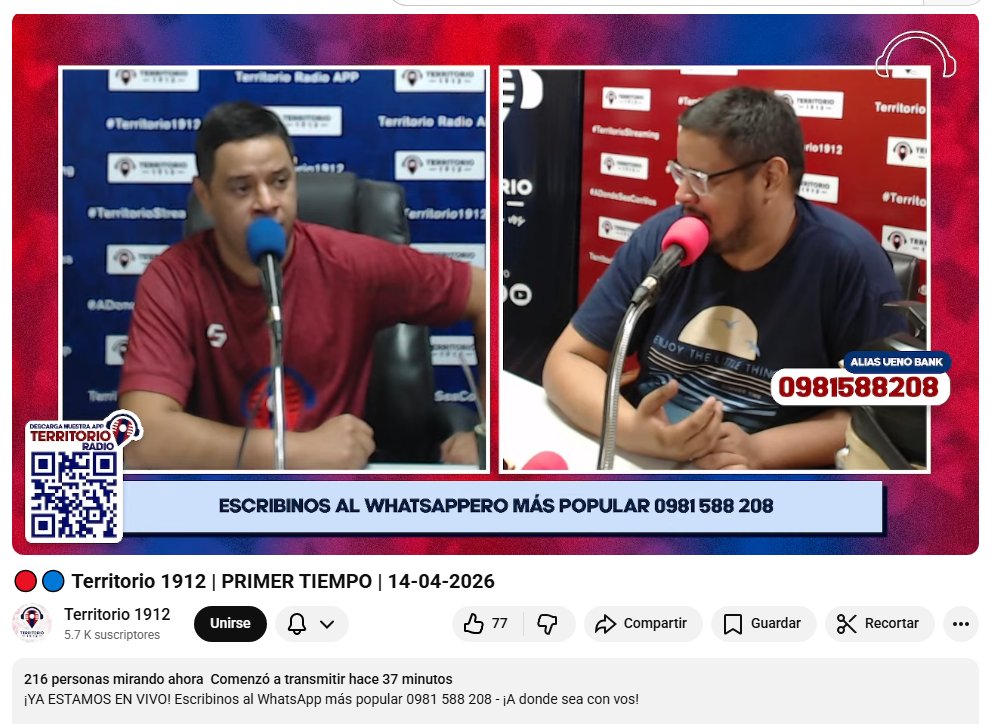 Streaming Paraguay tweet media