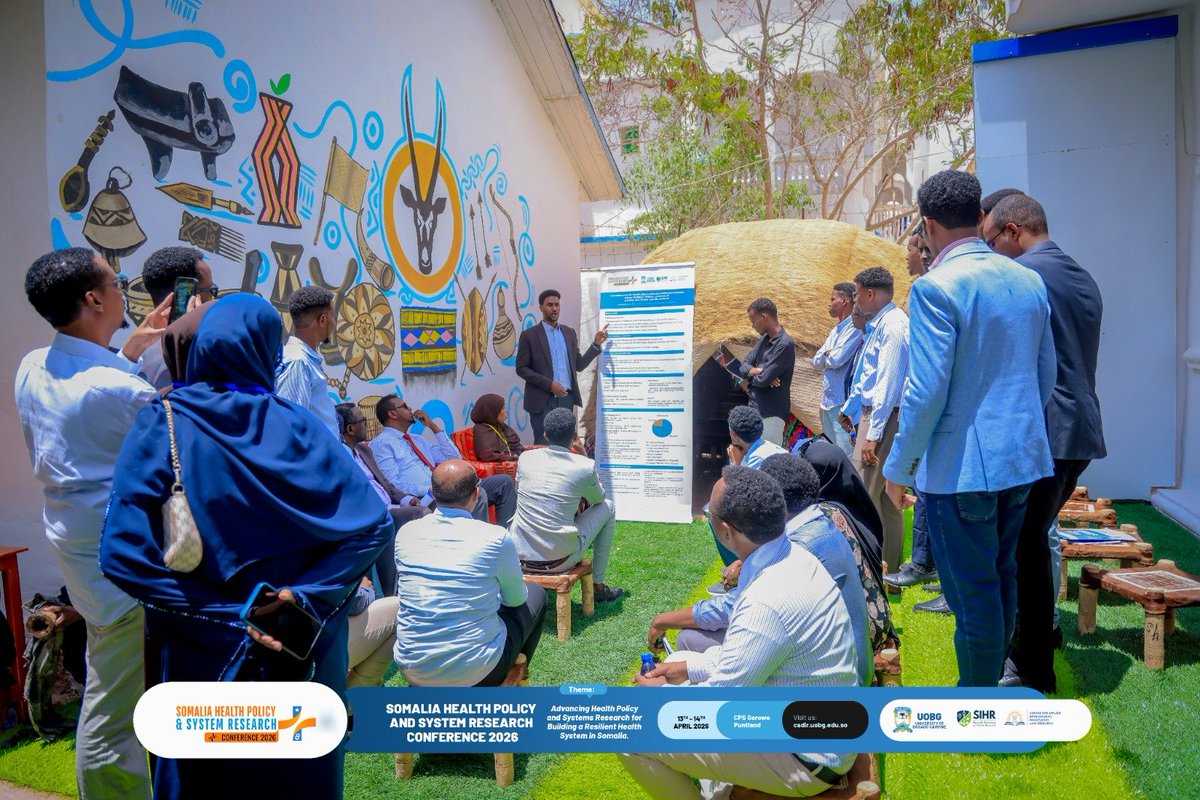 abdullahIndho20's tweet photo. Photos Day two 

#SHPSTR2026 #UHC #SomaliaHealthPolicy #HealthSystemsResearch
#BiciidCenter #SomaliCulture https://t.co/b6qN60yAuU