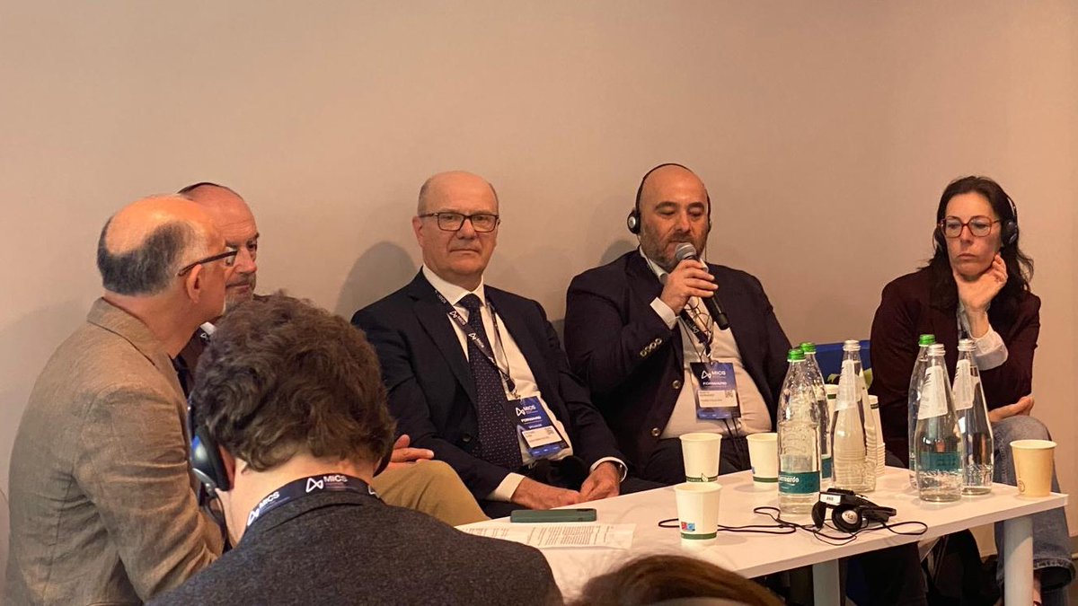 RadiciGroup's tweet image. Today, Stefano Alini took part in MICS Forward, the event dedicated to presenting the results of research projects funded under the Fondazione MICS.
#RadiciGroup #MICS #MICSForward #Innovation #MadeInItaly