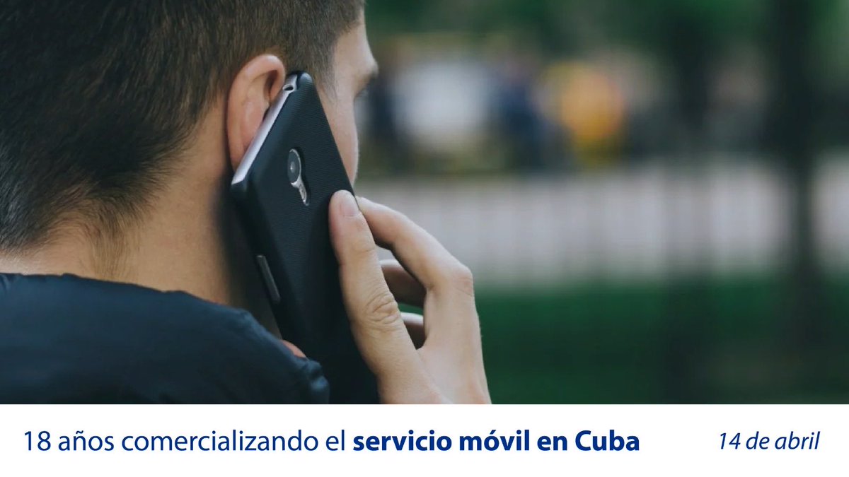 danybm004's tweet photo. 📢 Hace 18 años inició el servicio de telefonía móvil 📲 en #Cuba, marcando un paso importante en la forma de comunicarnos 🇨🇺.
Seguimos trabajando para acercar distancias y conectar corazones ♥️.  
#EtecsaConCuba https://t.co/LkTCVg21vK