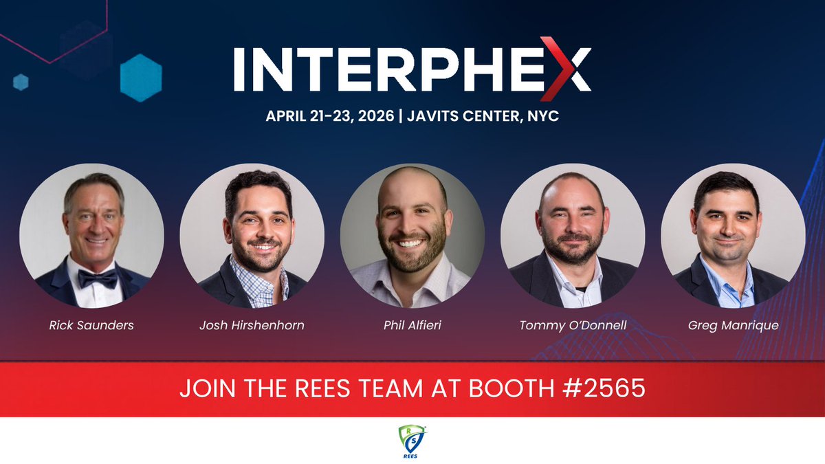 Just one week until #NTERPHEX2026 in New York, April 21-23.

Visit our team to learn how our Environmental Monitoring Systems, mapping services, and CQV support can help optimize your operations and support regulatory requirements.

Stop by Booth 2565 and connect with us.