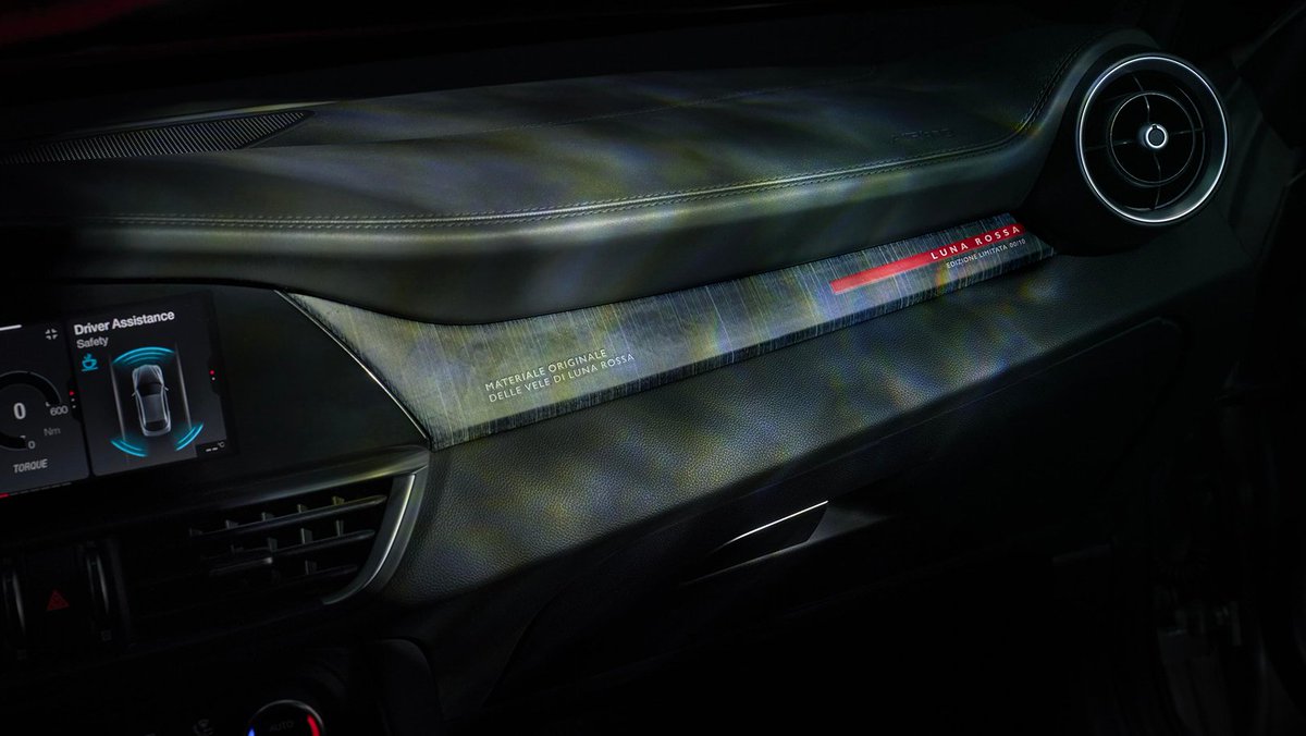 alfa_romeo's tweet image. A design defined by masterful engineering. A sail insert sourced from a true sea legend. Aerodynamic excellence has a name: #GiuliaQuadrifoglioLunaRossa.

alfaromeo.com/models/special…

#AlfaRomeo #GiuliaQuadrifoglio #LunaRossa