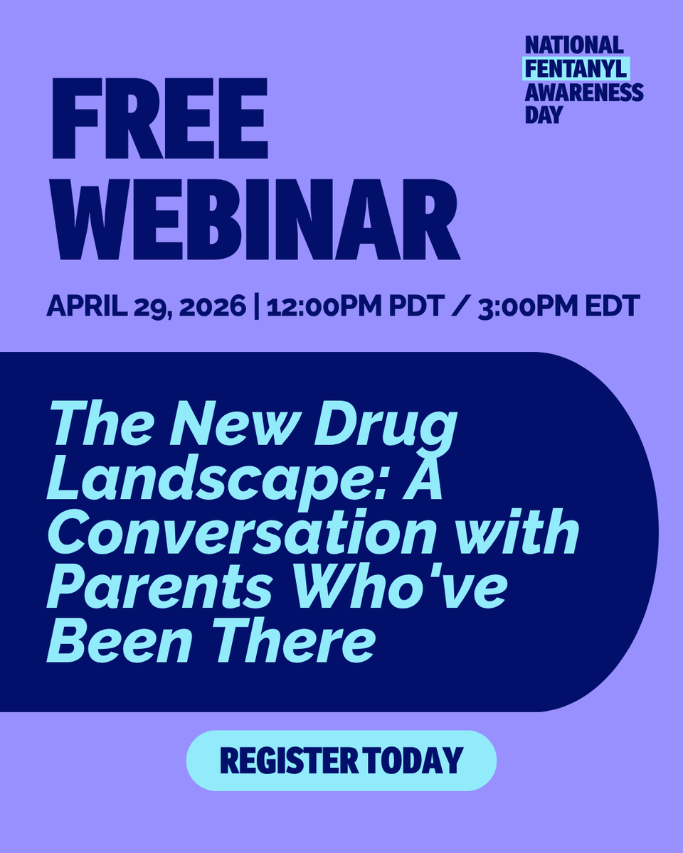 FentAwareDay's tweet photo. Three bereaved leaders on what's changed, what's coming, and why mental health is at the center of keeping kids safe. An unscripted "in conversation" session with Ed Ternan, Jon Epstein and Andrea Mack.

REGISTER - https://t.co/9oKBCJrHC6 https://t.co/pbfd3V4FW7