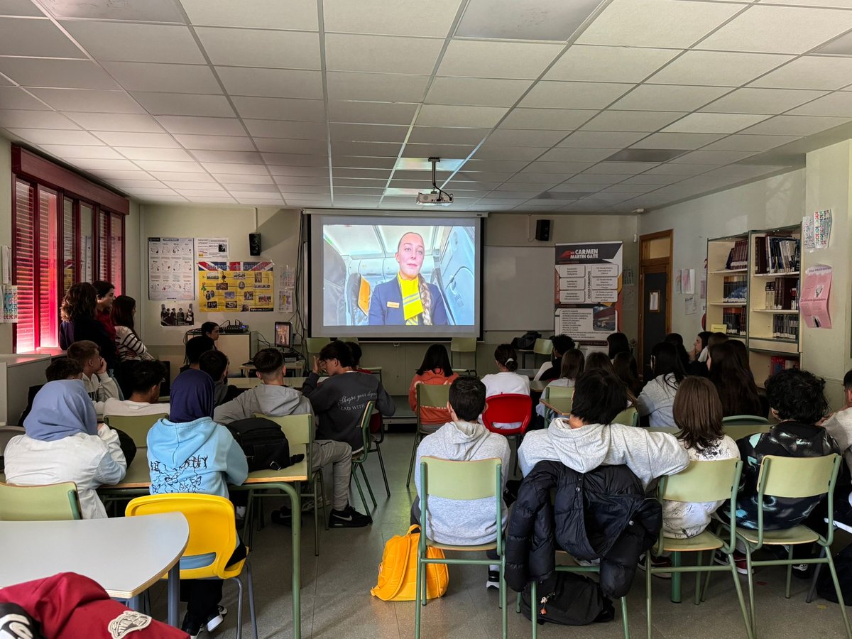 IES Carmen Martín Gaite. Moralzarzal. tweet media