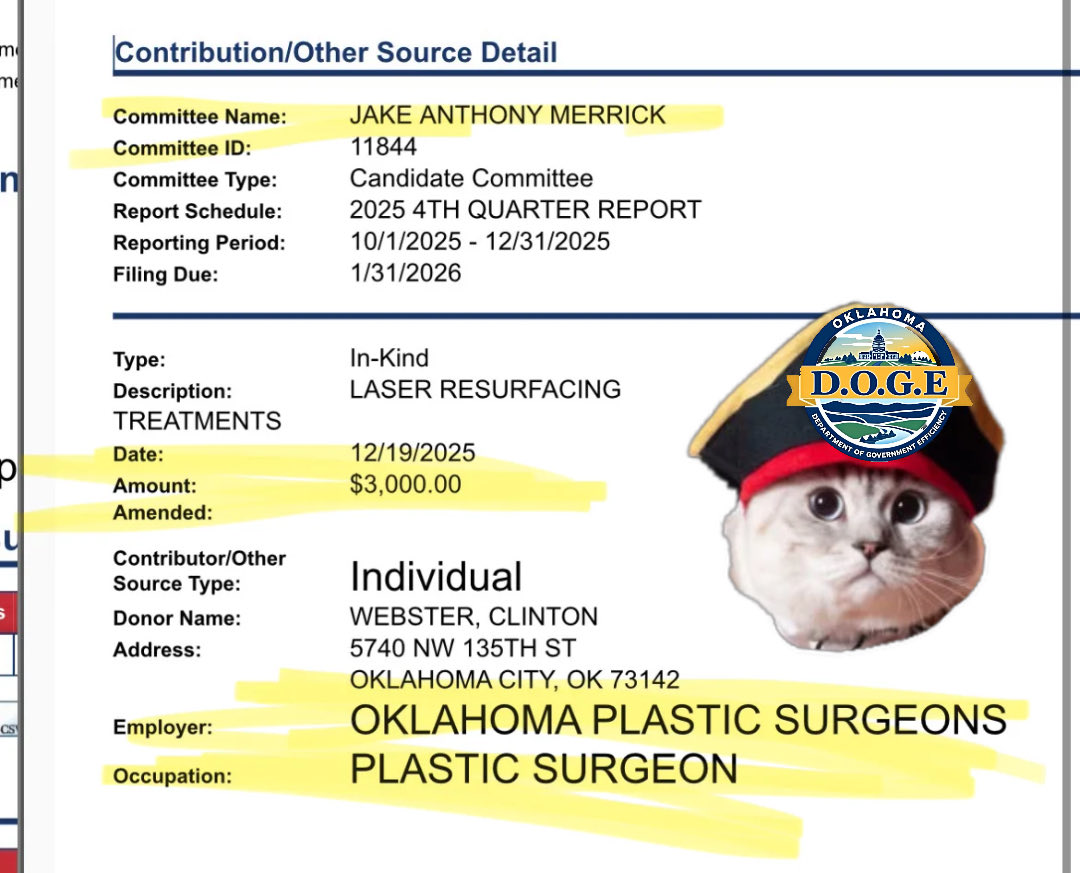 Oklahoma D.O.G.E. tweet media