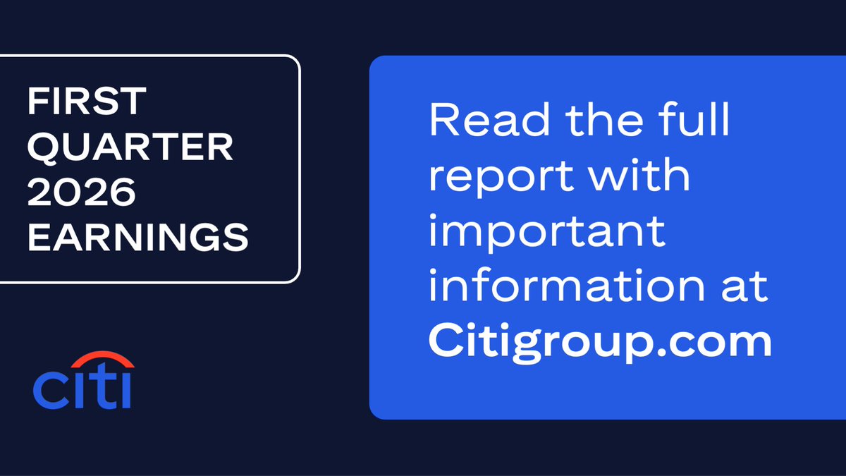 Citi tweet media