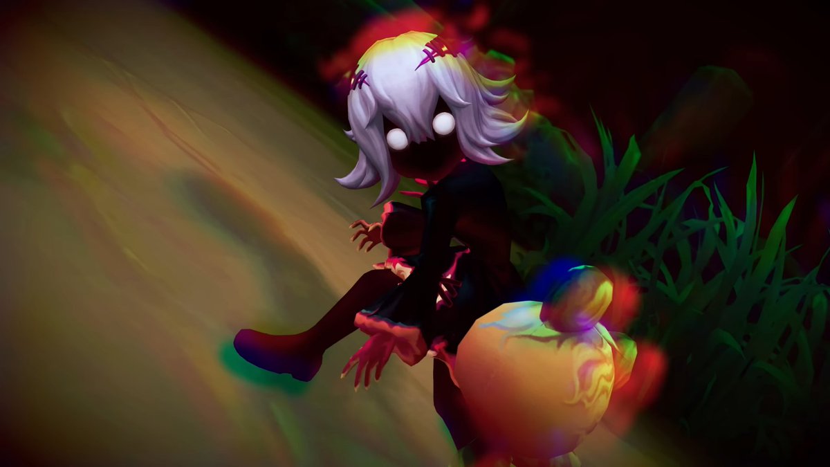 BessWisty's tweet image. Demon Vision Vayne (Legendary), Prestige Demon Vision Shaco, Demon Vision Kindred and Demon Vision Annie.