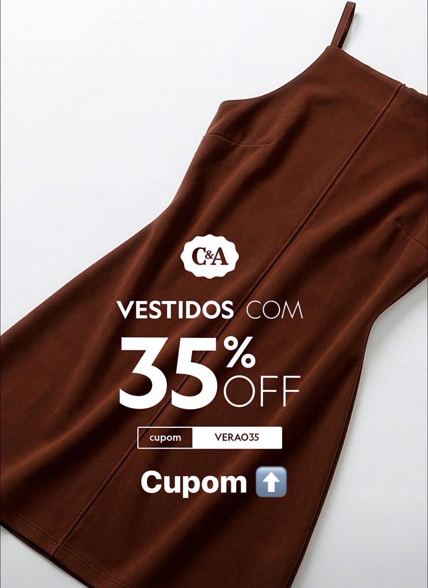 Carolofertas's tweet image. Compre aqui ➡️ minhacea.cea.com.br/?lcea=MTM3NDk5…
#moda #vestidos #outono2026 #tendencia #trend