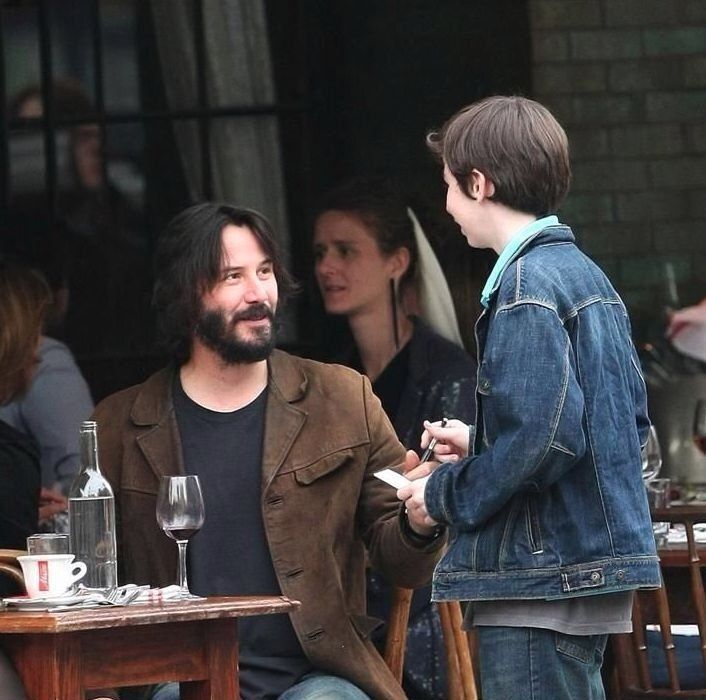 Keanu Reeves: "No quiero ser parte de un mundo donde ser amable es una debilidad."