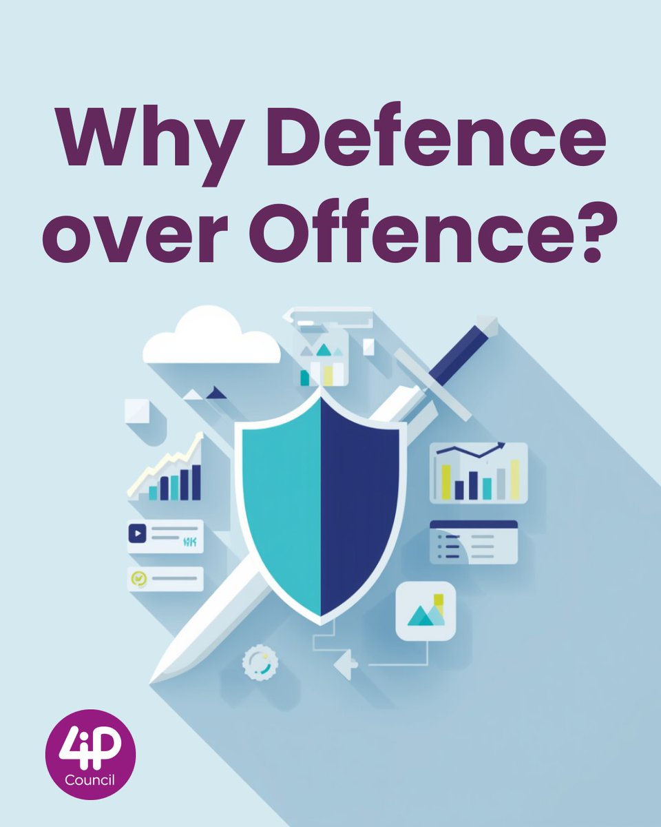 4ipcouncil's tweet photo. ⚖️ 𝗪𝗵𝘆 𝗗𝗲𝗳𝗲𝗻𝗰𝗲 𝗼𝘃𝗲𝗿 𝗢𝗳𝗳𝗲𝗻𝗰𝗲?

Defensive strategies help you innovate freely, avoid unnecessary expenses, and stay ahead without making enemies.

Let your portfolio be your protection, not your weapon.

#IPstrategy #innovation #freedomtooperate #patents #techstrategy