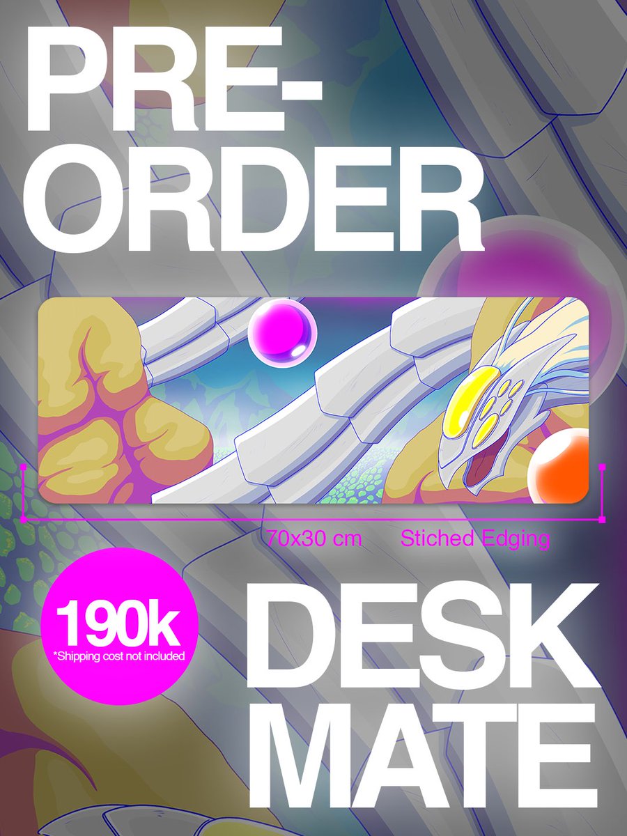 fl00ry__'s tweet photo. Mecha The Nirva - Desk Mate
70x30 cm
Stiched Edging

PRE-ORDER!!! 📲
190k Exclude Shipping!
Ayok DM📲🫶🏻

Ditungguin sampe minggu ini yaah!!!
Untuk informasi lebih lanjut cek ig ku🫶🏻 https://t.co/FGw9luG2Ds
