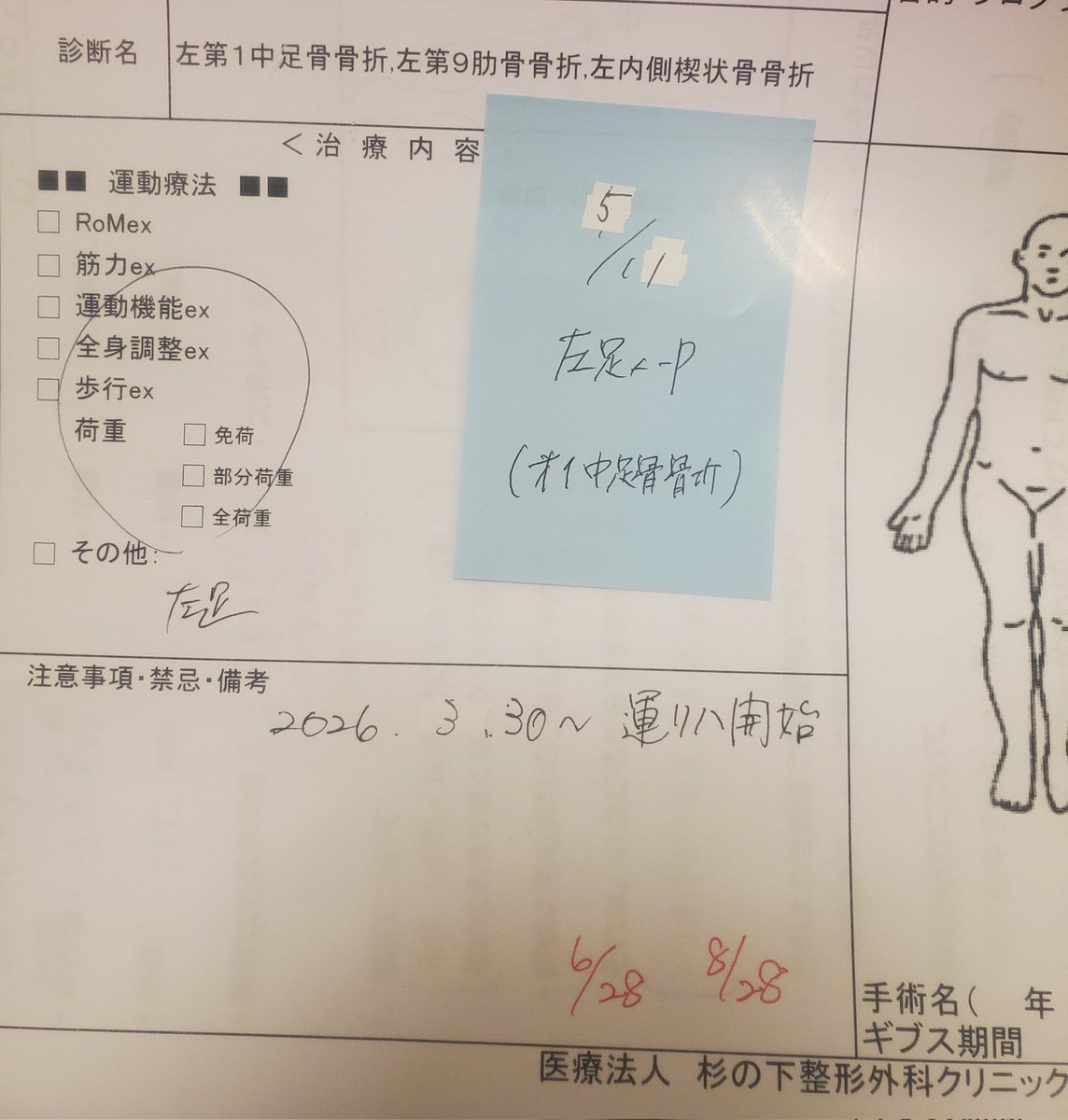 akiy4528's tweet photo. 次のレントゲンが
5月11日に…１月の巻き込み事故にあって
まだ、完治してない
死にかけたからなぁ
骨折だけで7ヵ所
頭、肋骨、足
人って意外と生きてられるもんだと思う
治療が終わらないと
示談も慰謝料も貰えないから
働かないと生活も
厳しくなる
被害者に厳しい世の中だね https://t.co/paV8XtL3ZV
