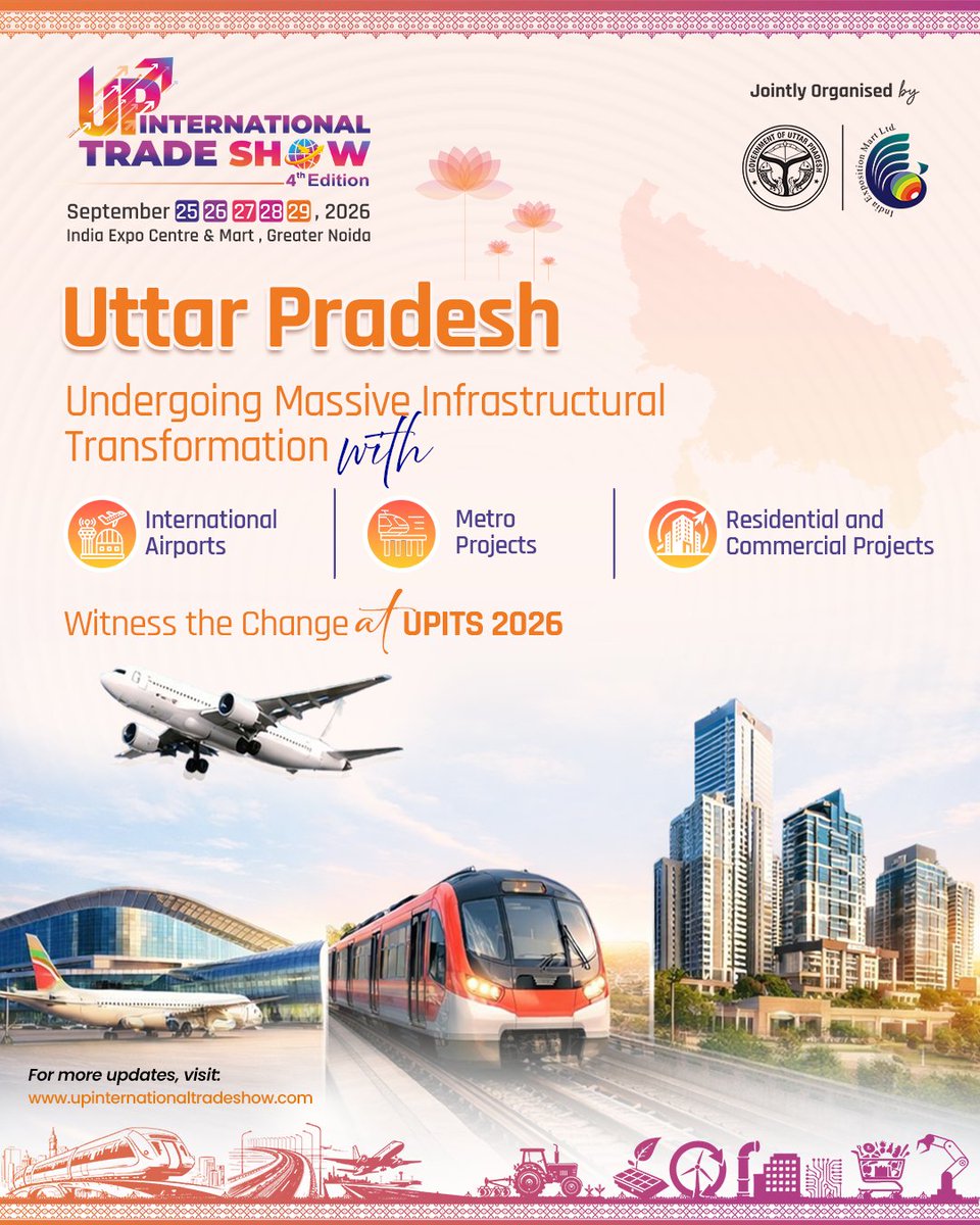 Uttar Pradesh International Trade Show tweet media