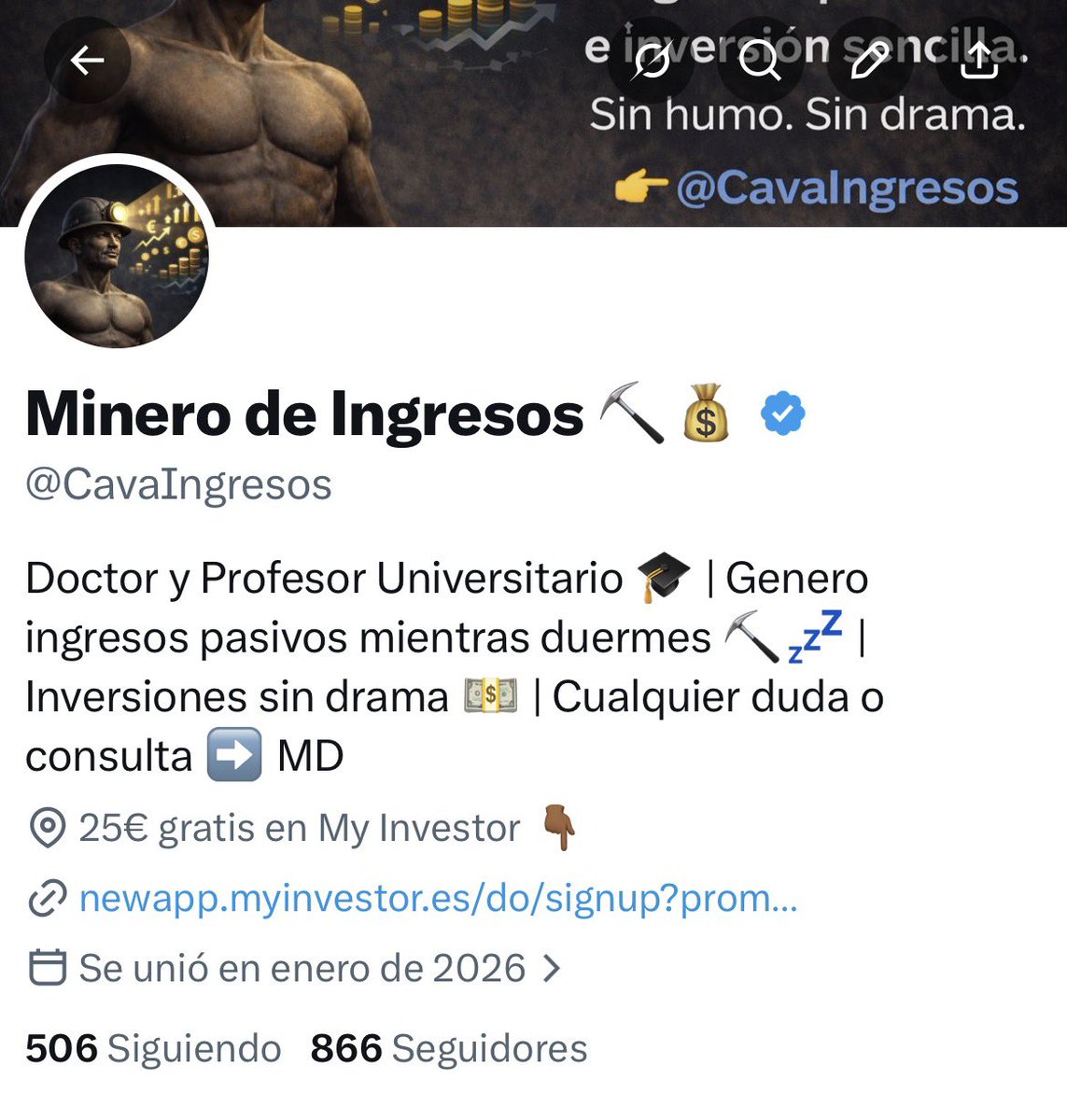 Minero de Ingresos ⛏️💰 tweet media