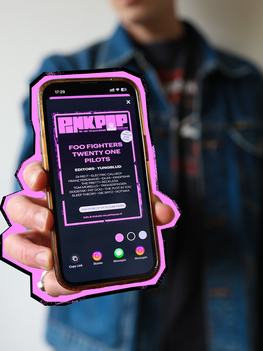 Pinkpop festival tweet media
