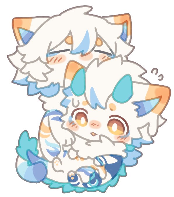 Lan0featAlkaid's tweet image. 猫猫龙？！