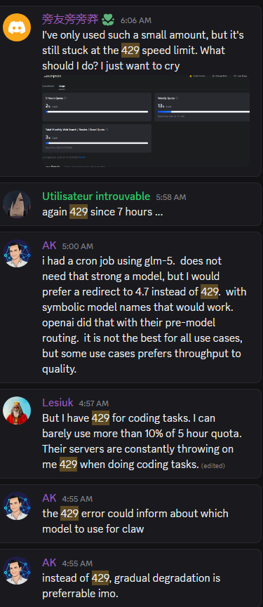 Sabby_Mari's tweet photo. @_sabbirahamed Yes,  a lot of false 429 errors and "Your usage violates Fair Use Policy" for people using any coding program. https://t.co/N3F1RwKrOR