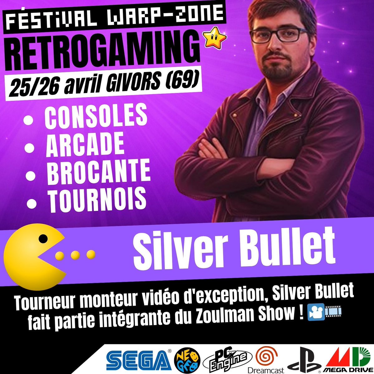 WARP-ZONE II 🥳🕹️🎮 25/26 avril @Givors (69)🔥 tweet media