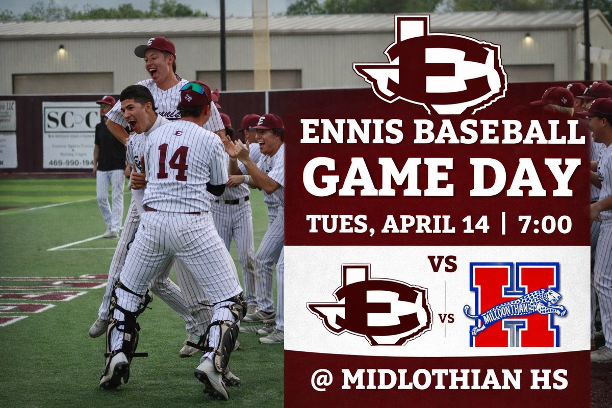 Ennis Lions Baseball tweet media