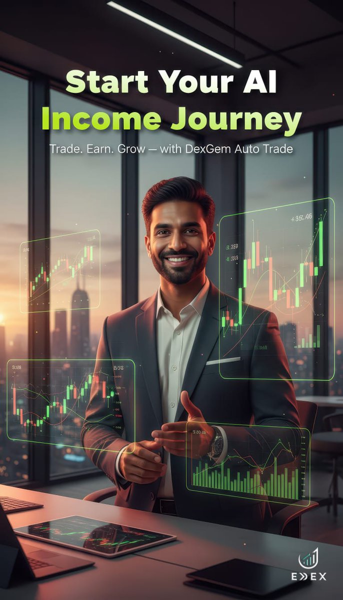 exdexglobal's tweet image. Your AI income journey starts now. 🚀
Trade smarter, grow faster, and let automation unlock new opportunities for you.
The future of earning is already here. 💸

#ExDex #AITrading #PassiveIncome #SmartInvesting #Crypto #Forex #Stocks #AutoTrade #Fintech #WealthBuilding