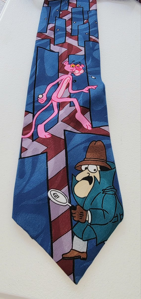 SmittyD9199's tweet image. Check out Vintage The Pink Panther Tie Mens Necktie ebay.us/m/psMMmA #eBay via @eBay