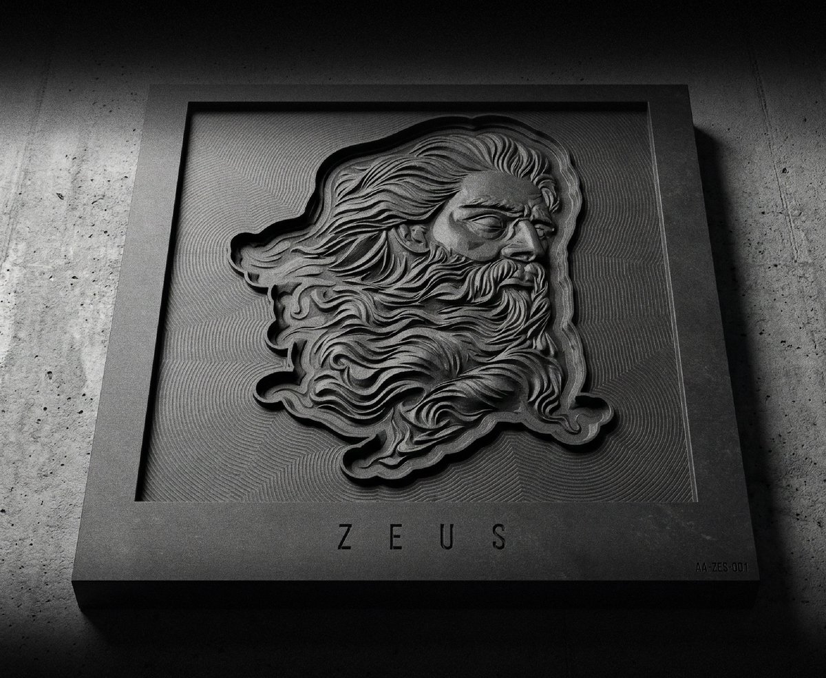 ksarme's tweet image. ZEUS HERITAGE MARK // From digital vector to physical mass. Exploring high-end brand identity through Clinical Brutalism. The architecture of a logo. Full case study on Behance: 
behance.net/gallery/247527…

 #ArtDirection #Brutalism #IndustrialDesign #Typography