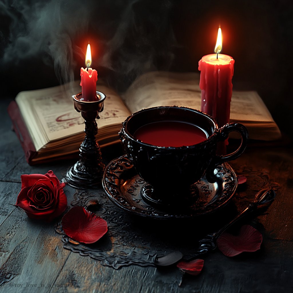 3cheeks82's tweet image. #Vampire tea ☕️
Image by my_love_is_a_vampire