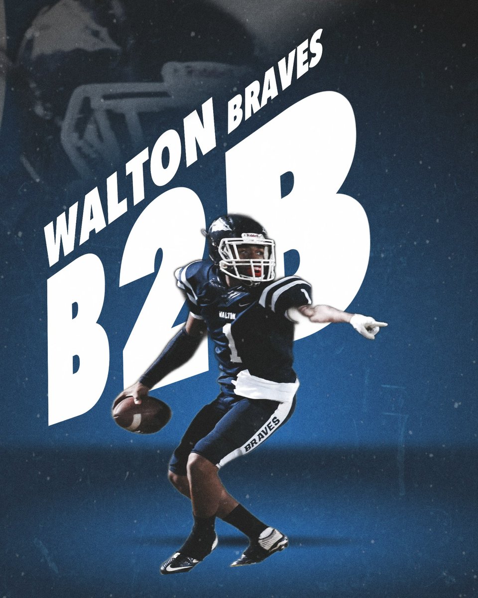 Walton Braves Football tweet media