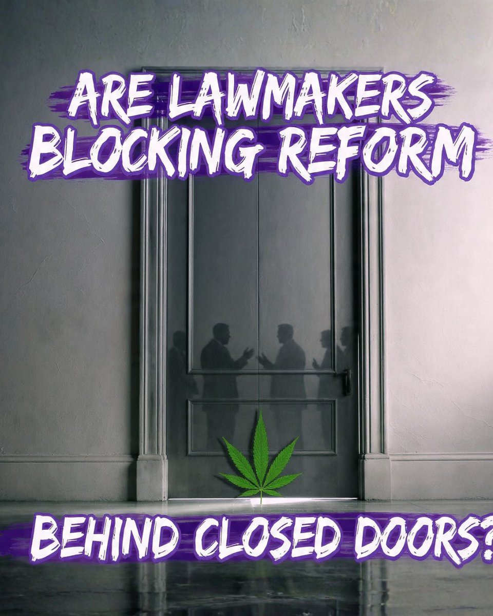 DescheduleEarth's tweet image. When policy gets made behind closed doors, it usually means common sense is getting locked out. We need fair rules for cannabis, not backroom deals that stall progress for workers and small businesses. Let's get these reforms out in the open and keep things moving.