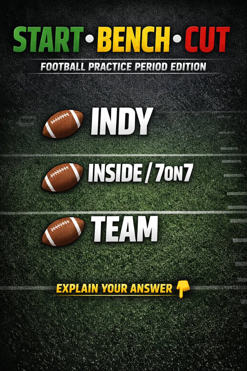 𝙲𝚘𝚊𝚌𝚑 𝙸𝚊𝚗 𝚃𝚊𝚝𝚞𝚖 🏈 tweet media