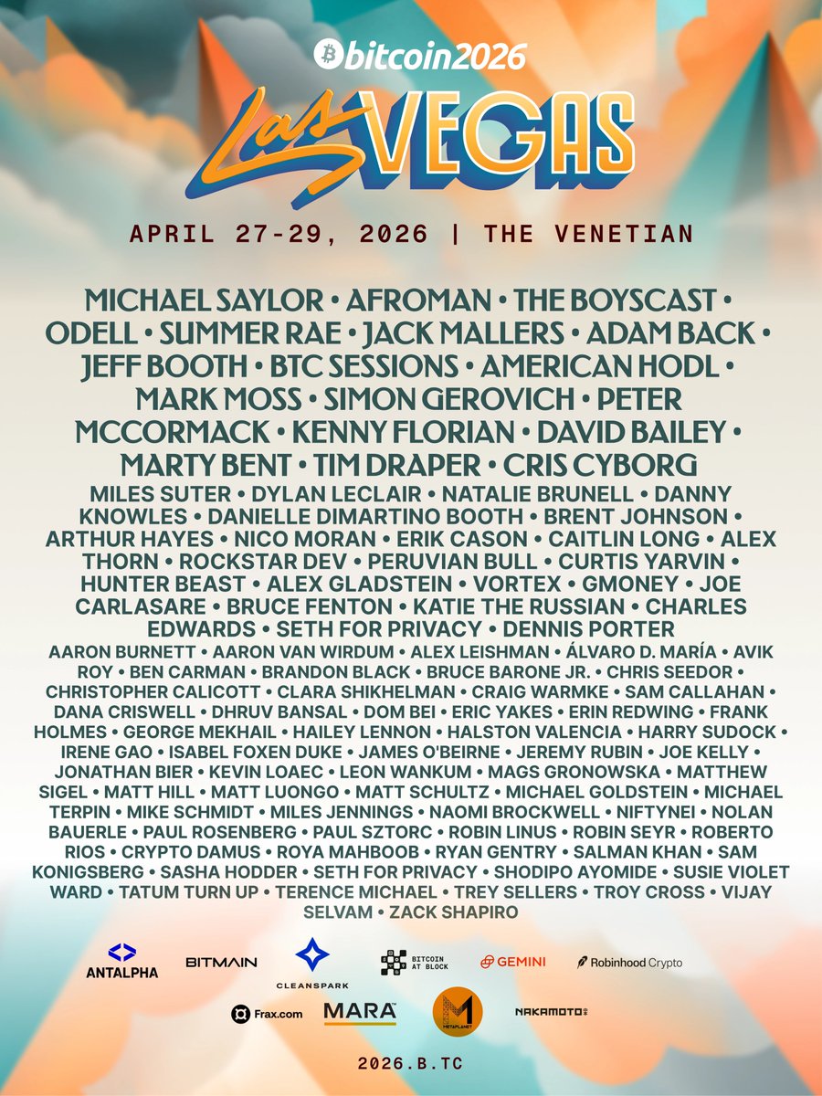 The Bitcoin Conference tweet media