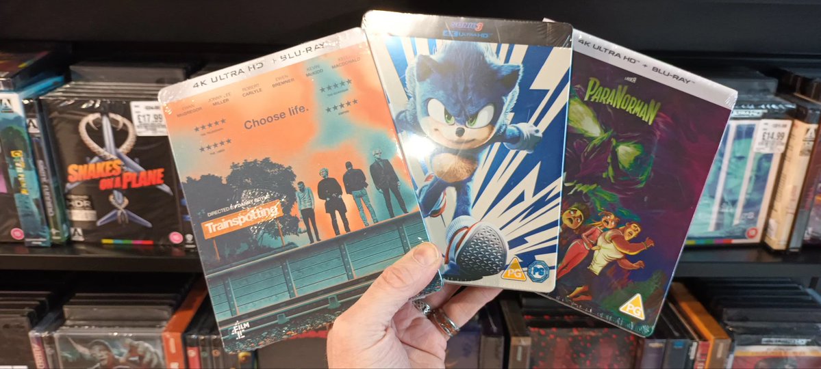 hmvBelfast's tweet image. Some nice #steelbooks instore right now on #uhd #4k 
@the4kCollectivE @PhysicalMedia4K @4KFilme @UltraHDBluray @VHSDVDBLURAY4K @avocadoom89