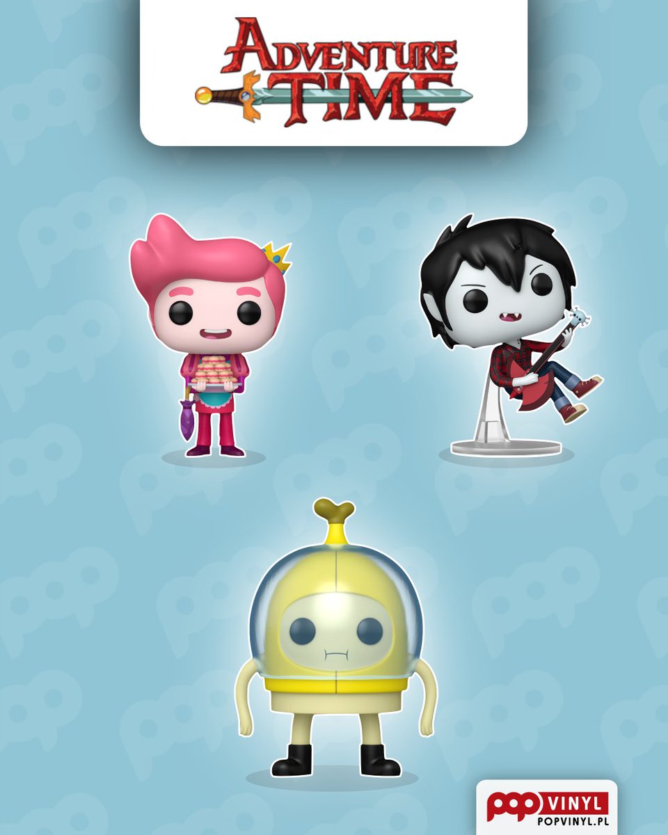 popvinylpl's tweet photo. Pora na przygodę... w Twojej kolekcji! ⚔️🐶 Nadchodzi nowa linia Funko POP! z Adventure Time. https://t.co/znSg0ZOeAj