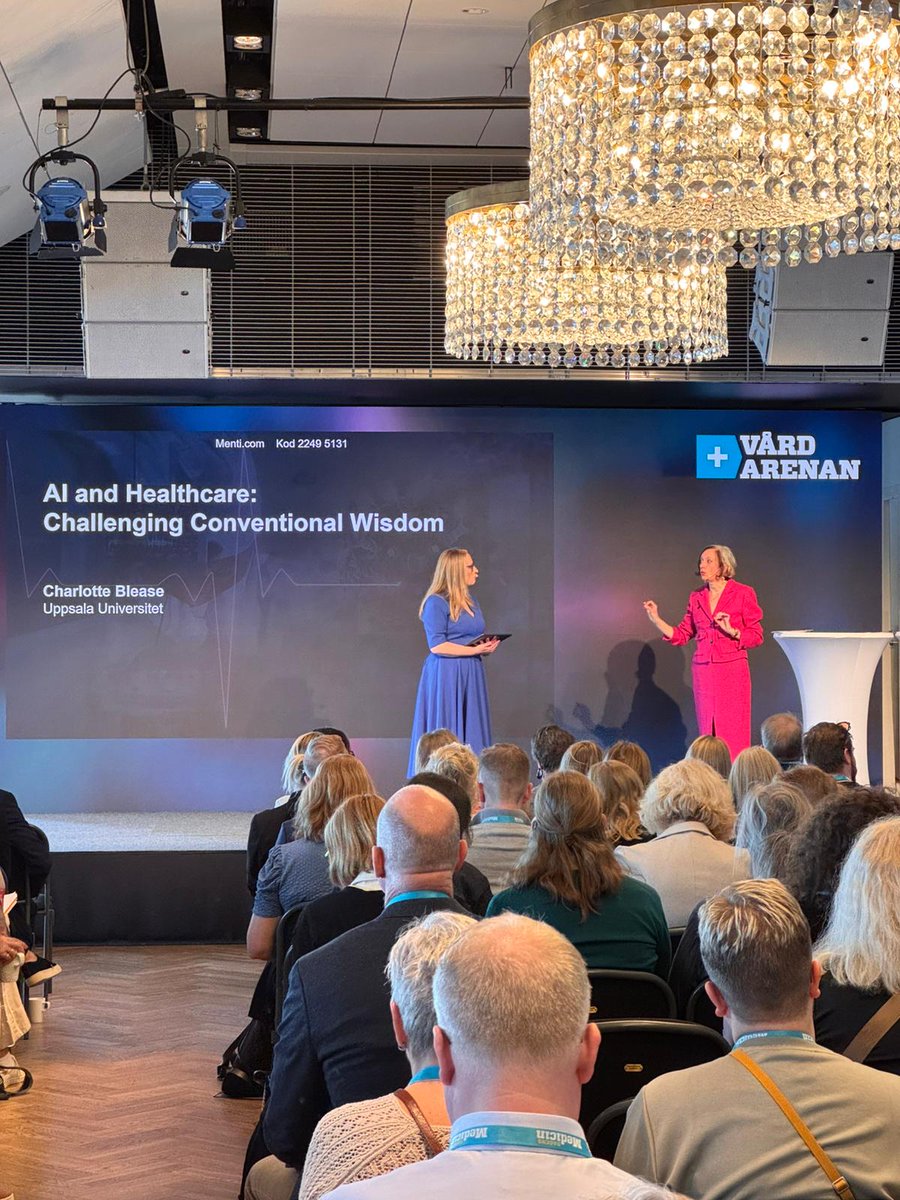 Charlotte Blease, PhD tweet media