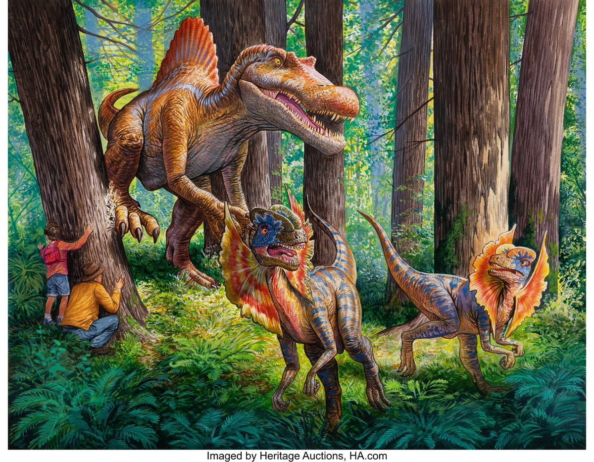 Jurassic Library tweet media