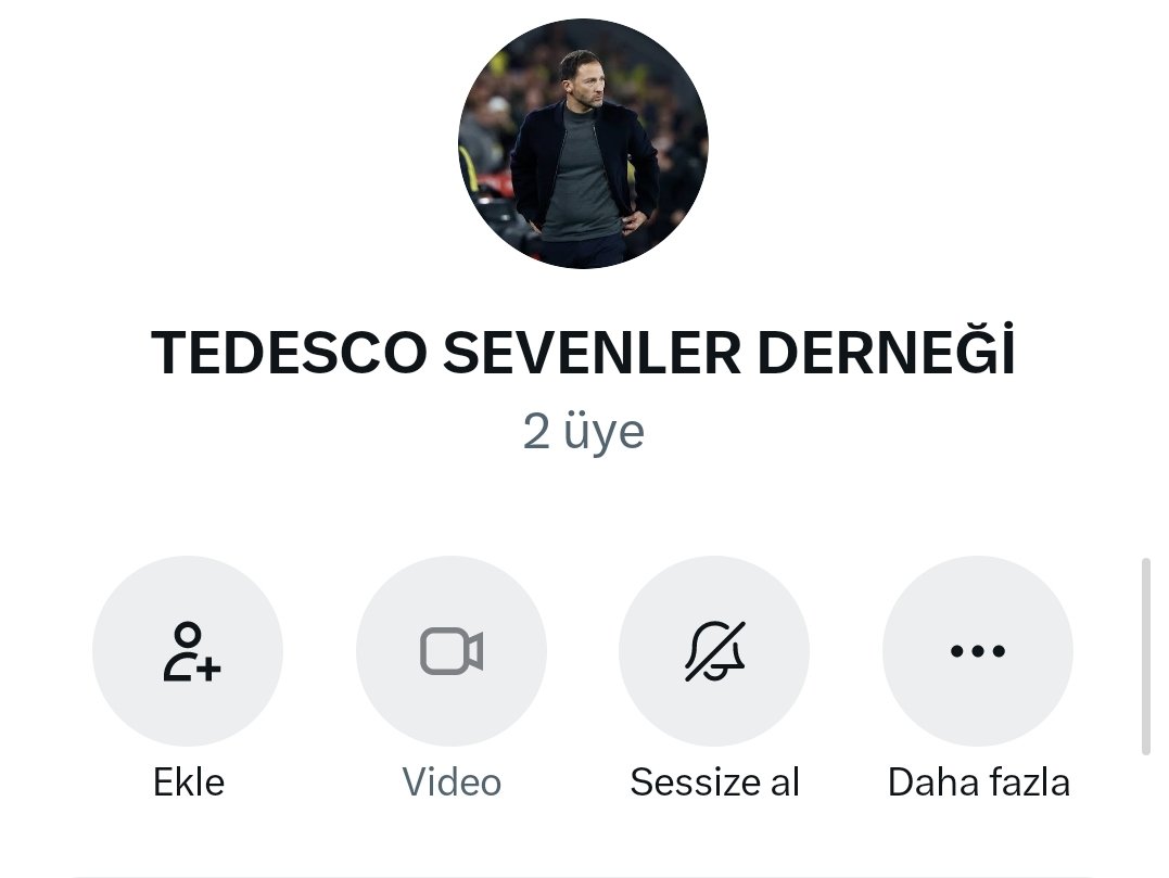 Tarihin en büyük tedesco destek grubunu kuruyorum katılmak isteyenler takip etsin.