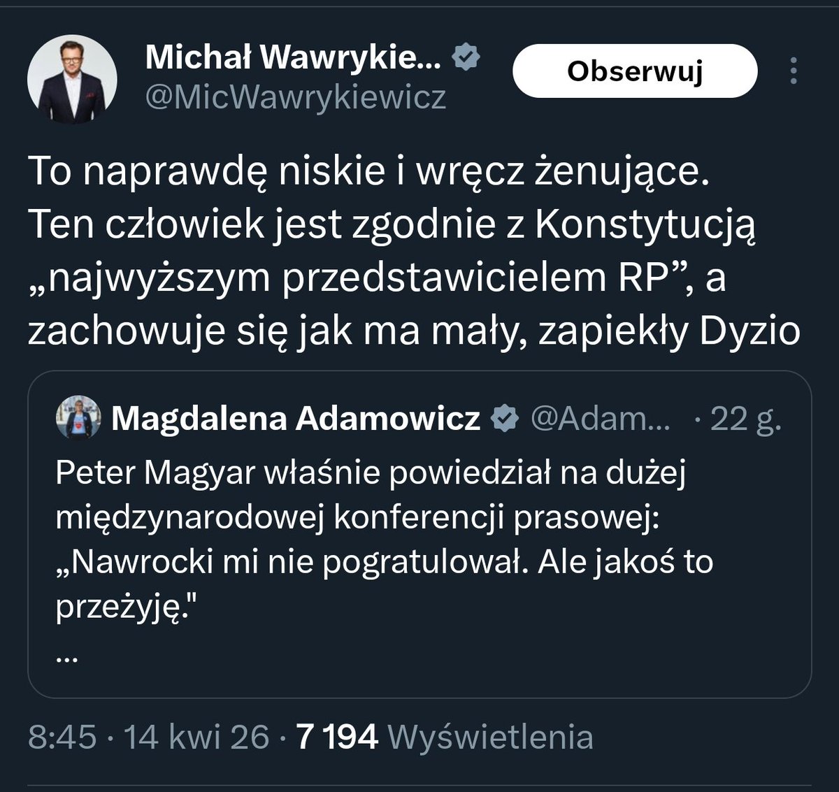 Michał Dworczyk tweet media